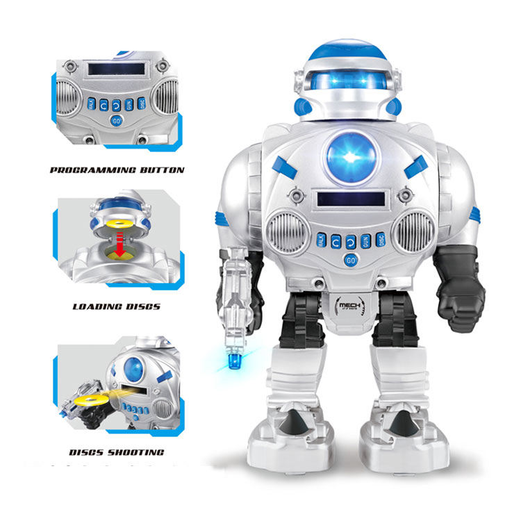 Remote Control Robot Disc Launcher