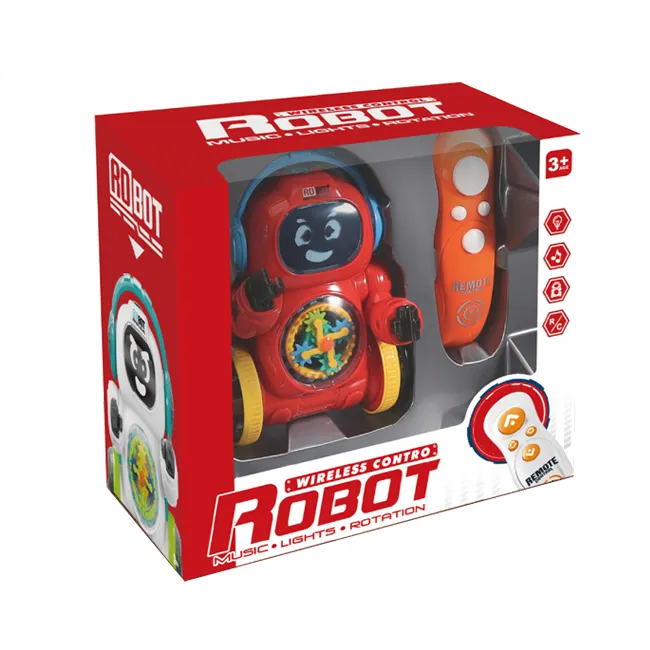 Remote Control Wireless Robot With Light and Sound
