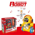 Remote Control Wireless Robot With Light and Sound