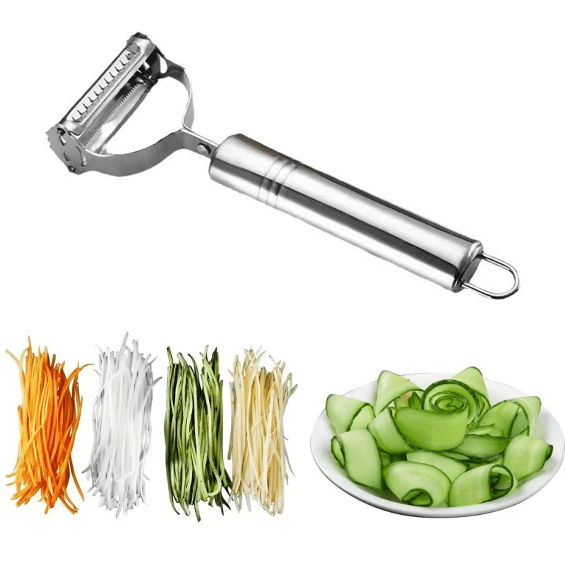 Mega Kitchen Combo – Stainless Steel Cutting Board, USB Electric Lighter & Stainless Steel Peeler | 3-in-1 Kitchen Essentials Bundle