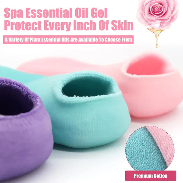 Moisturizing Gel Socks – Deep Hydration & Cracked Heel Repair