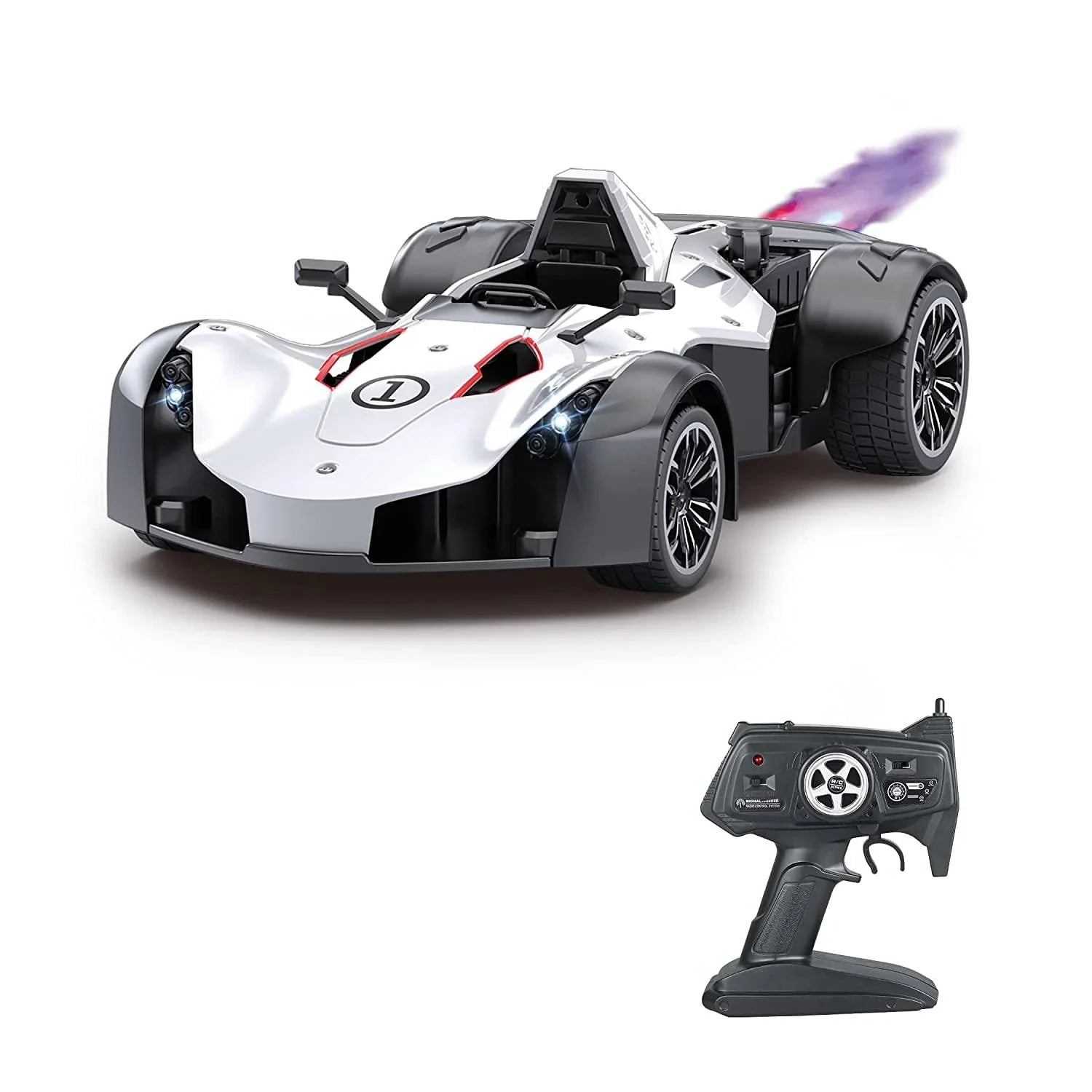 R/C Sports Diecast Racing Car With Mist