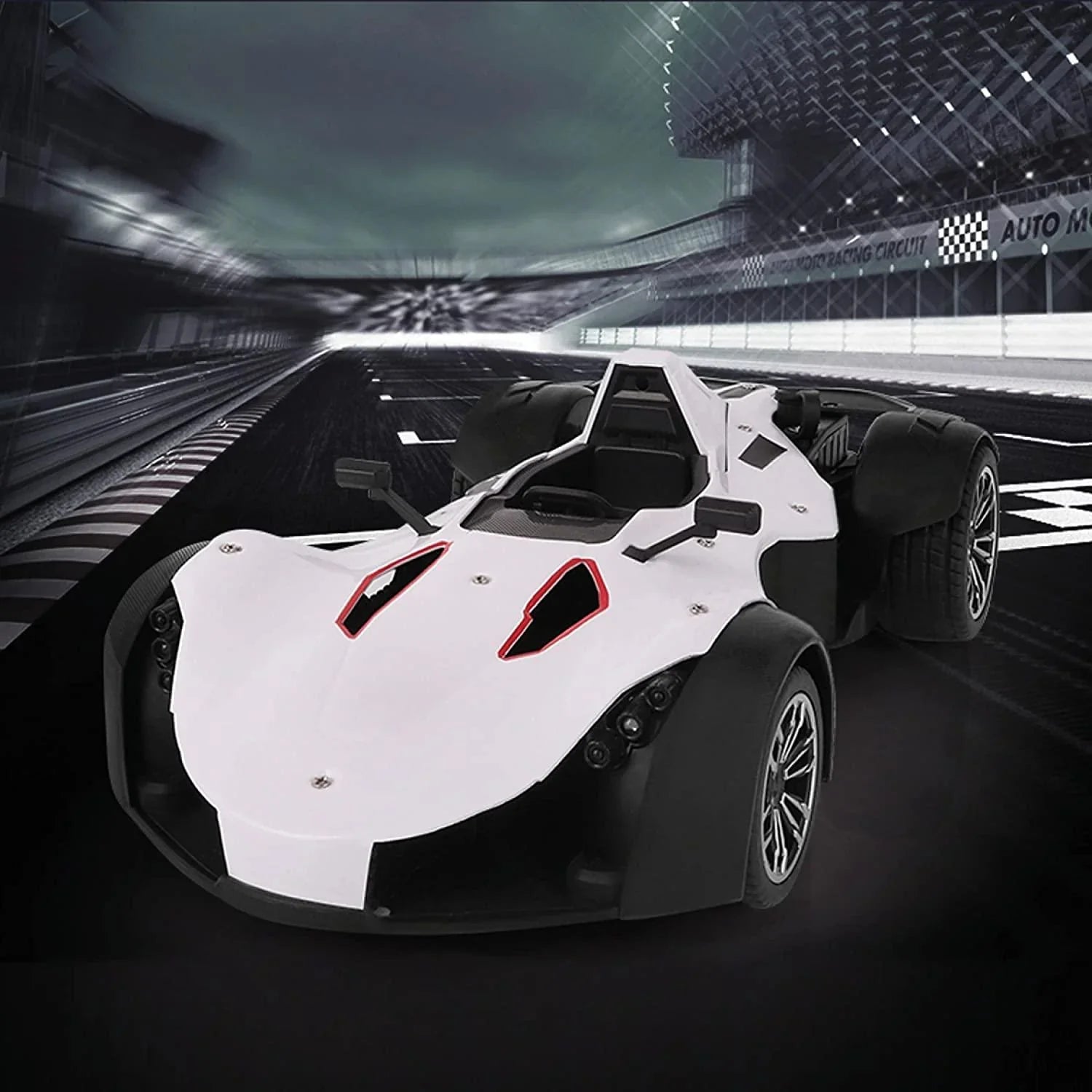 R/C Sports Diecast Racing Car With Mist