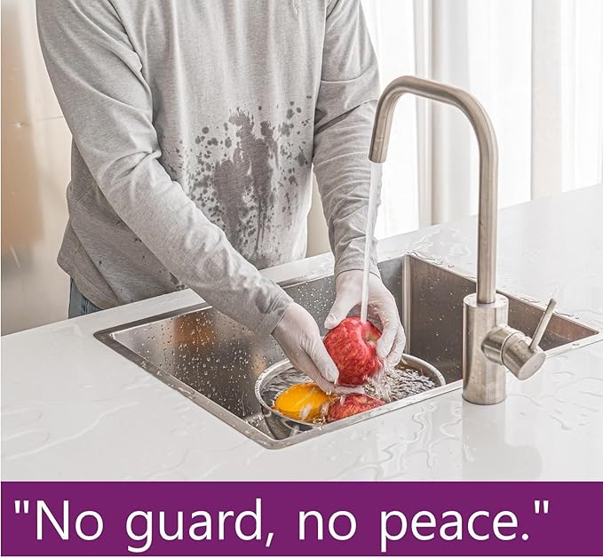 Silicone Sink Splash Guard – Anti-Splash Water Barrier for Kitchen Sink