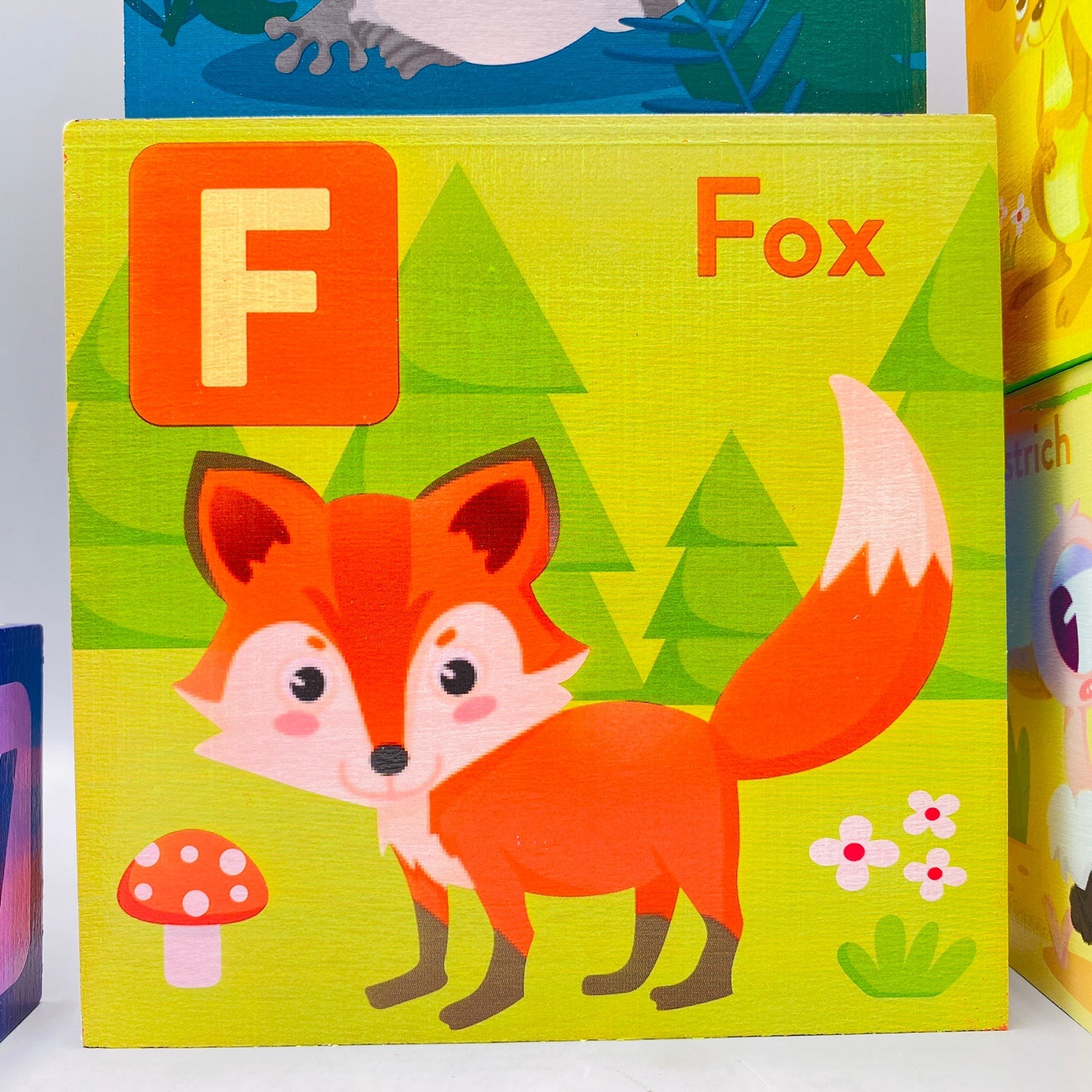 Educational Wood Letter Boxes