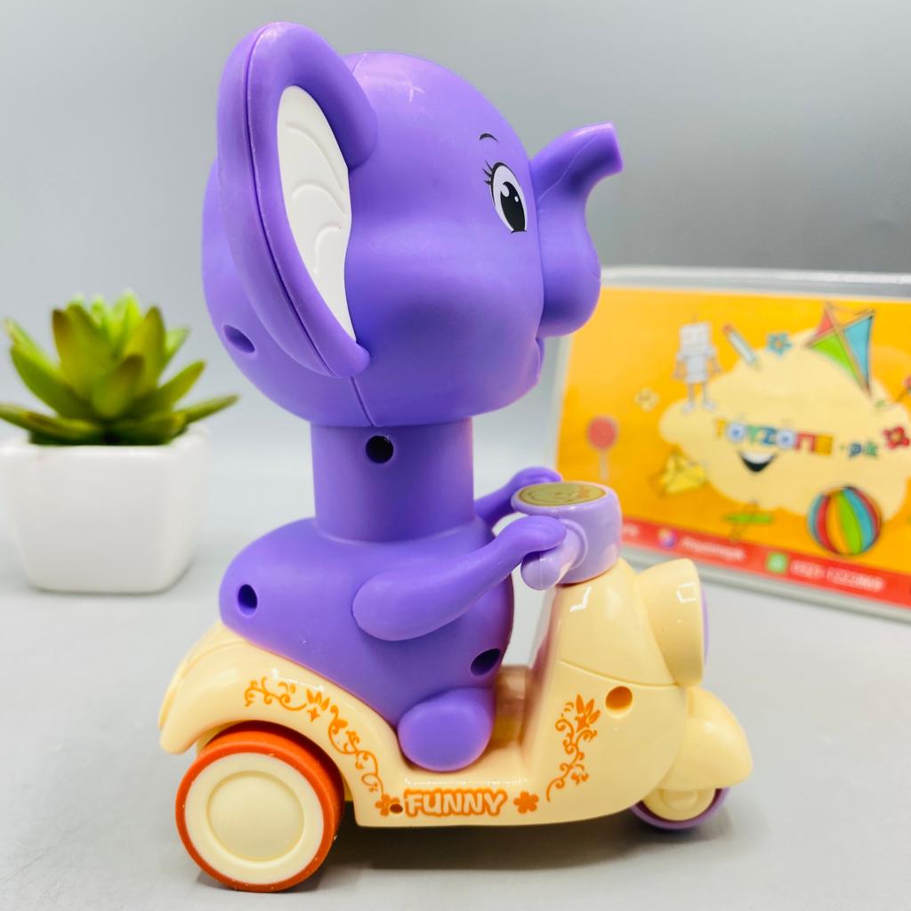 Animal Motorcycle Friction Toy