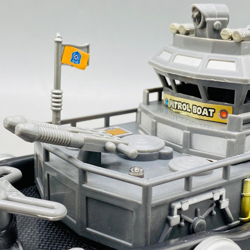 Water Spray Patrol Boat Light And Sound