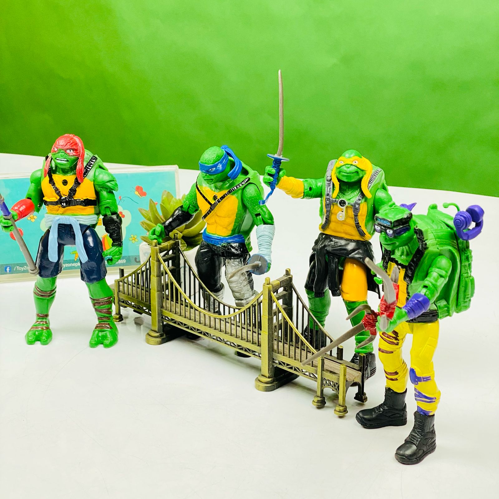 Ninja Turtles Action Figure 4 Pieces