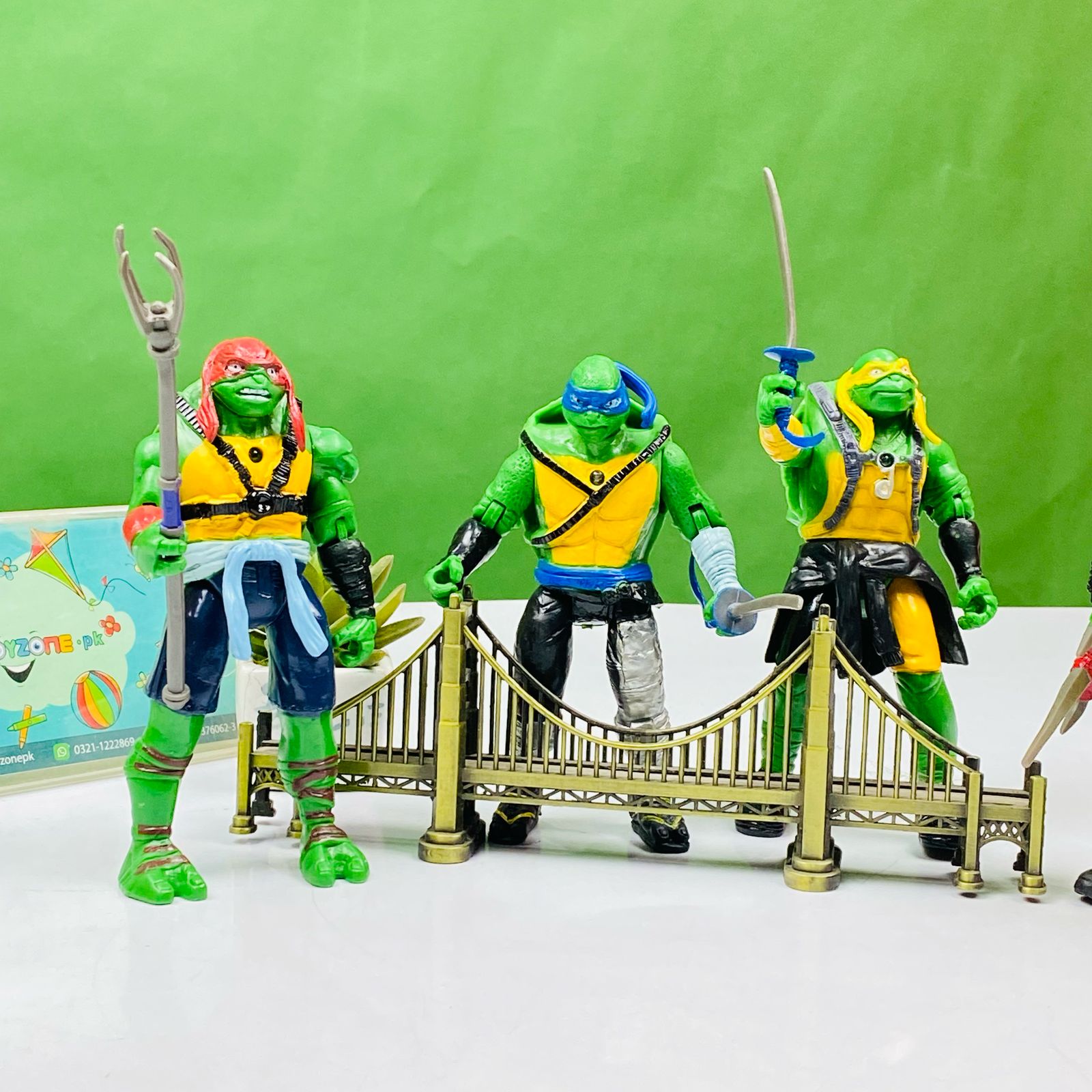 Ninja Turtles Action Figure 4 Pieces