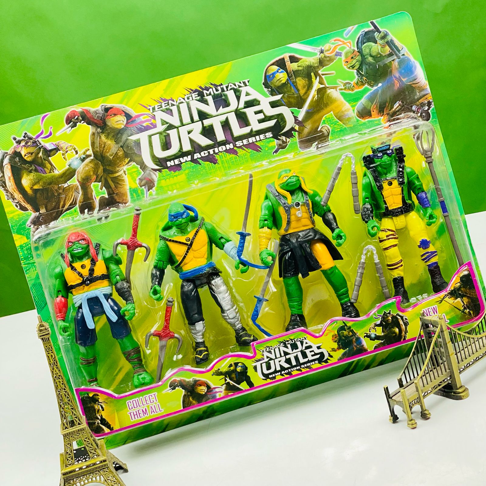 Ninja Turtles Action Figure 4 Pieces