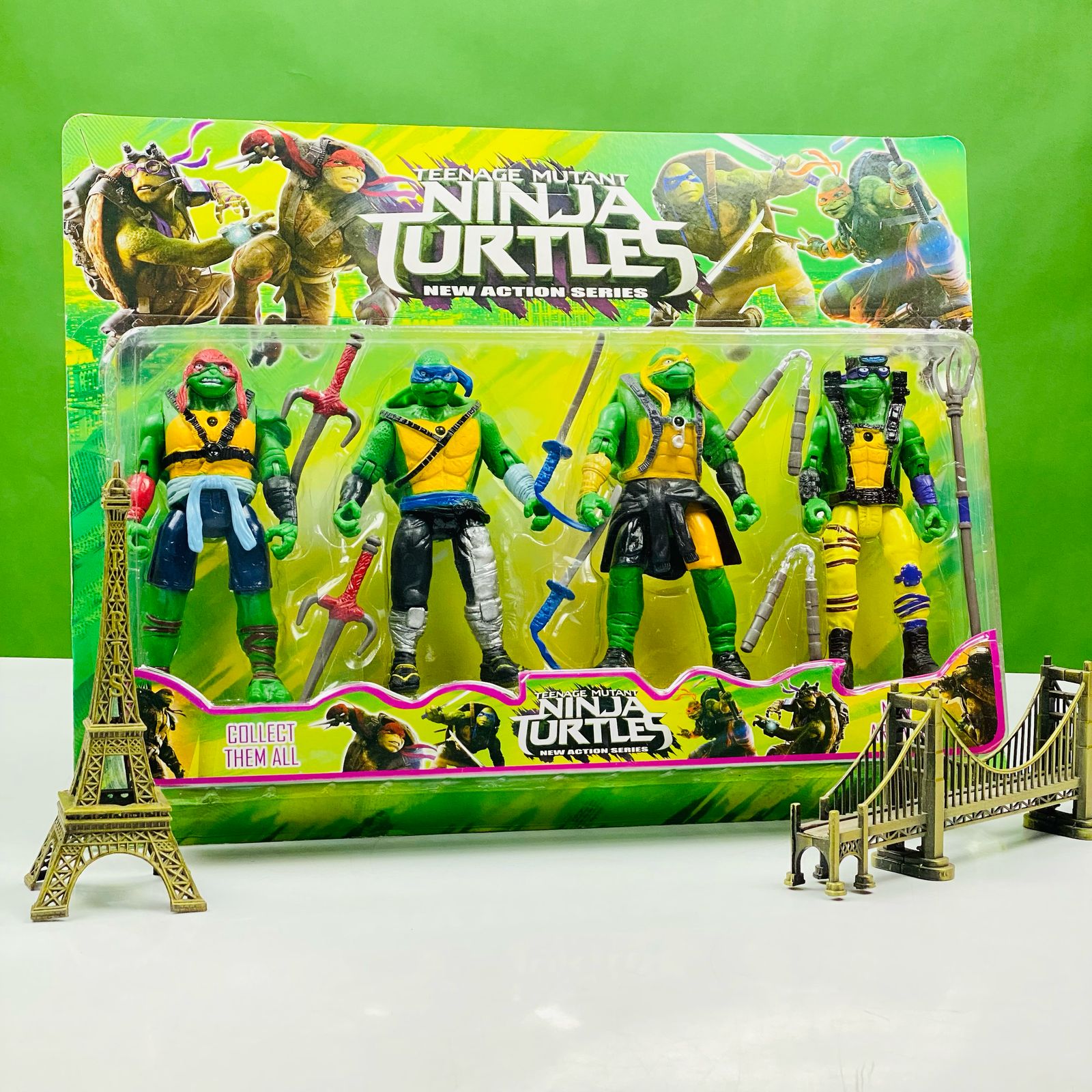 Ninja Turtles Action Figure 4 Pieces