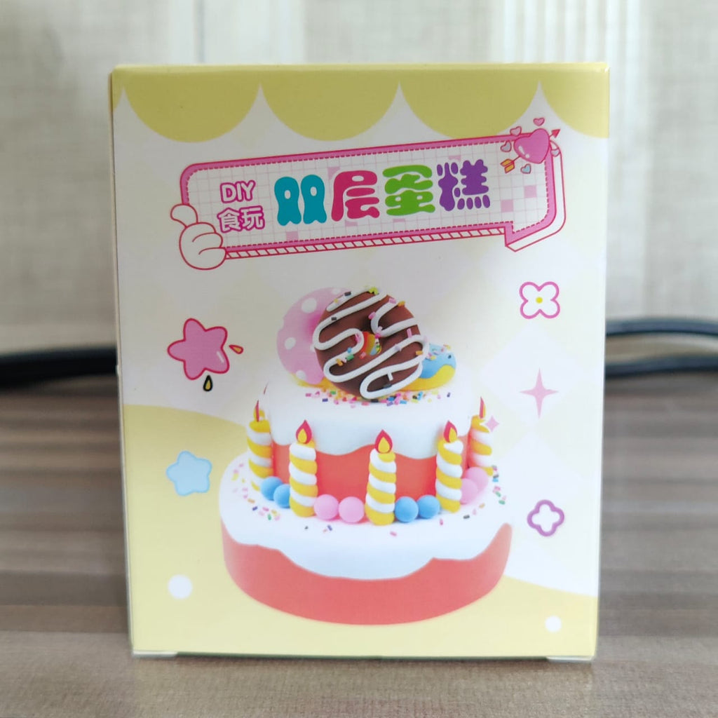 DIY Claydoh Decorate Cake
