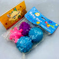 Chu Chu Squeaker Sensory Ball and Bath Toy Set (4-Pack)