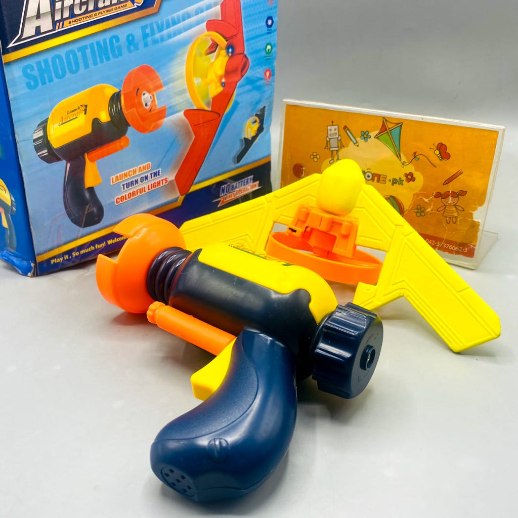 Launch Aircraft Hand-Powered Shooting & Flying Game