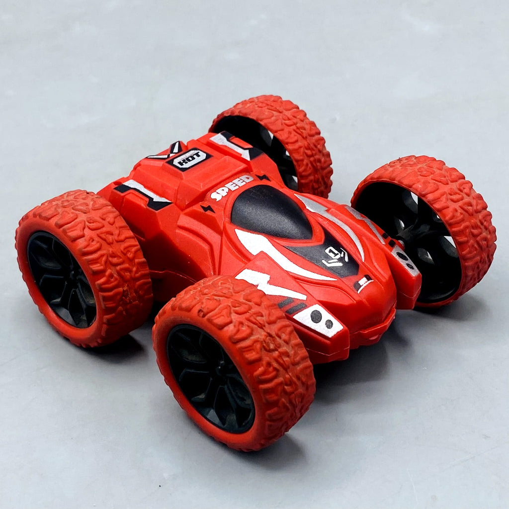 Friction Powered 360° Stunt Car – Double-Sided Flip Toy Car for Kids