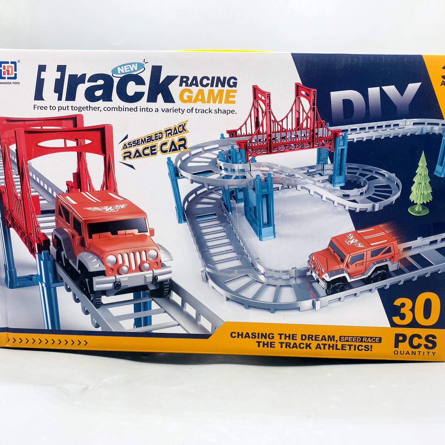 29 Pcs Urban Jeep Track Set