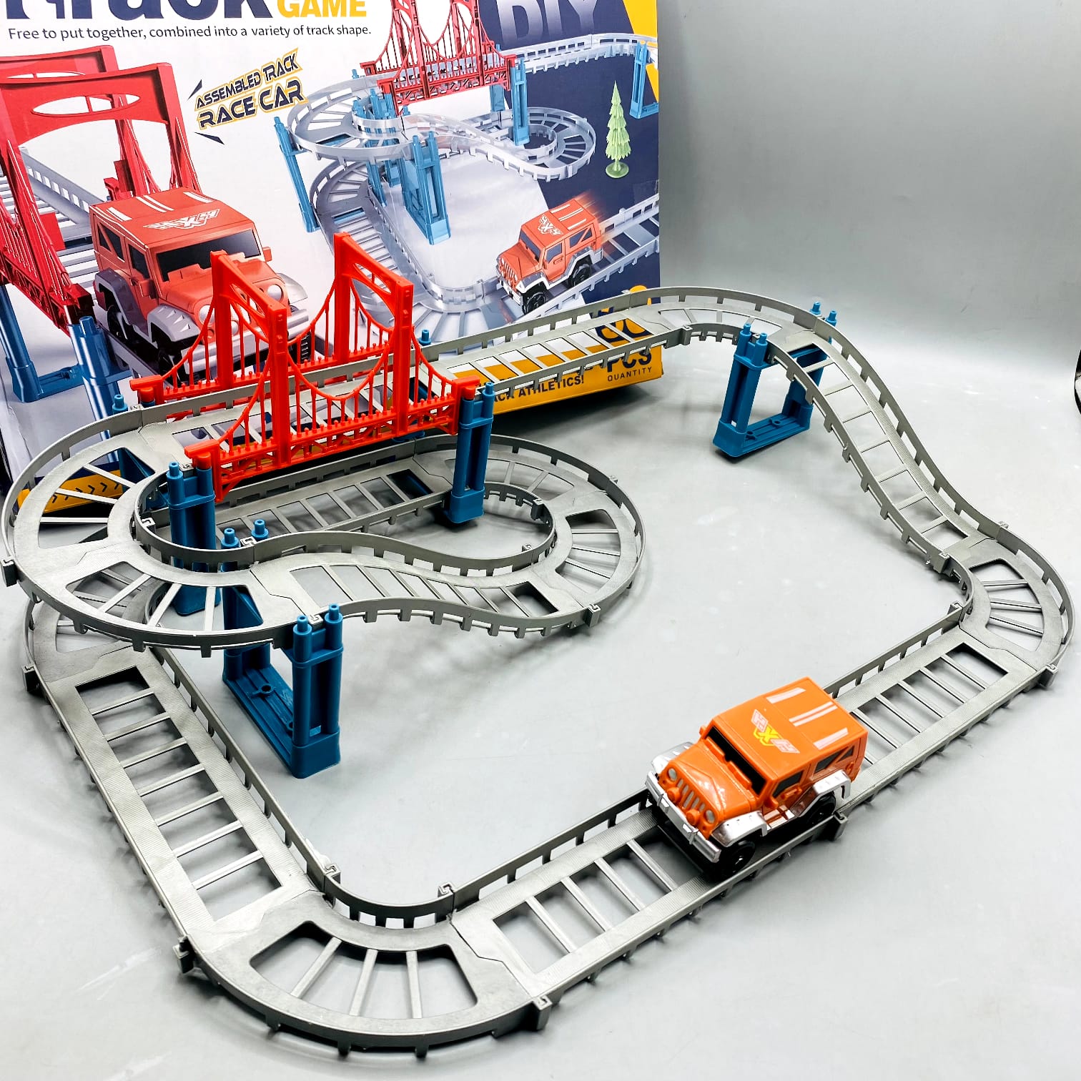 29 Pcs Urban Jeep Track Set