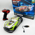 High-Speed Drift Sport Racing Car with Smoke Effect