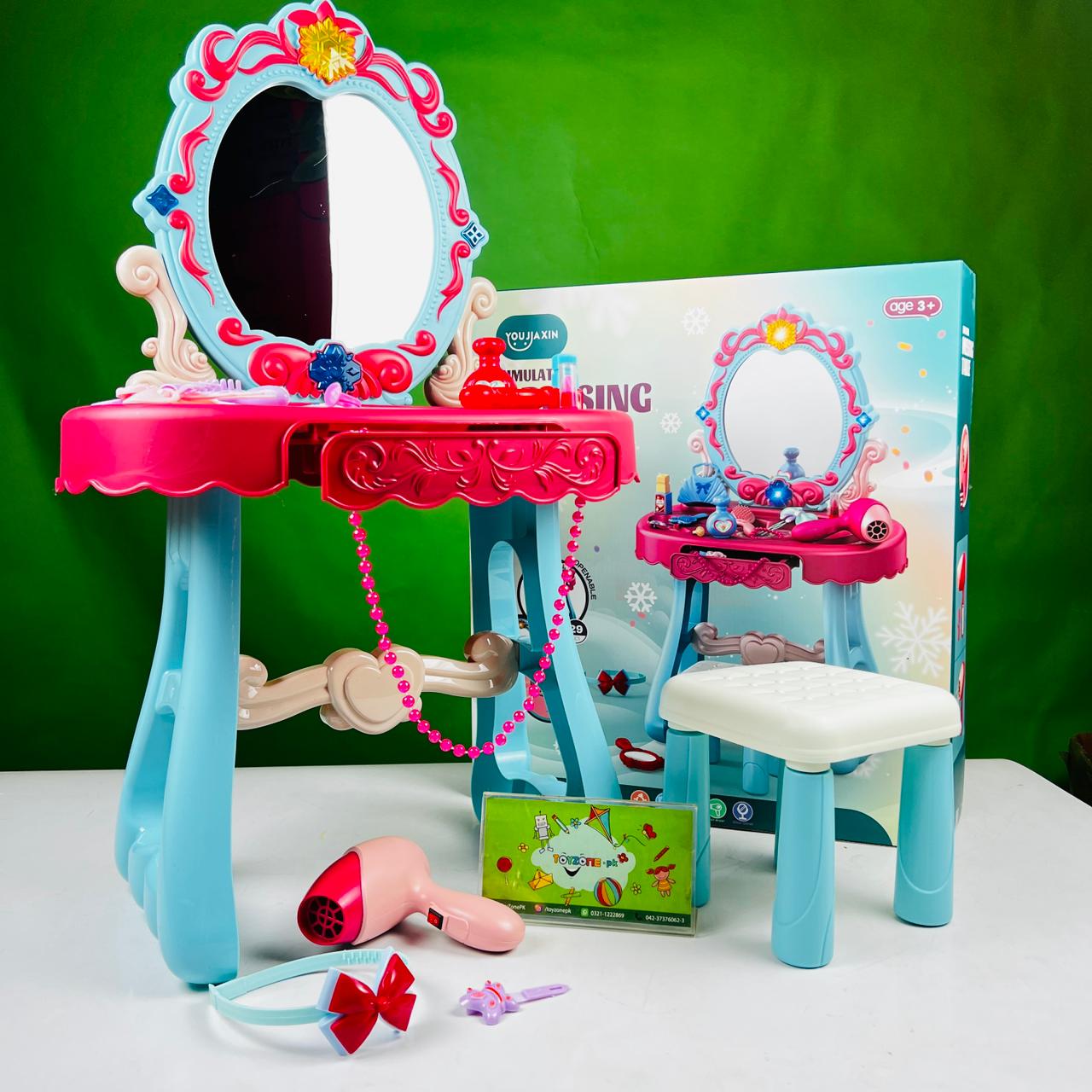 Simulation Princess Dressing Table Accessories with Light and Sound