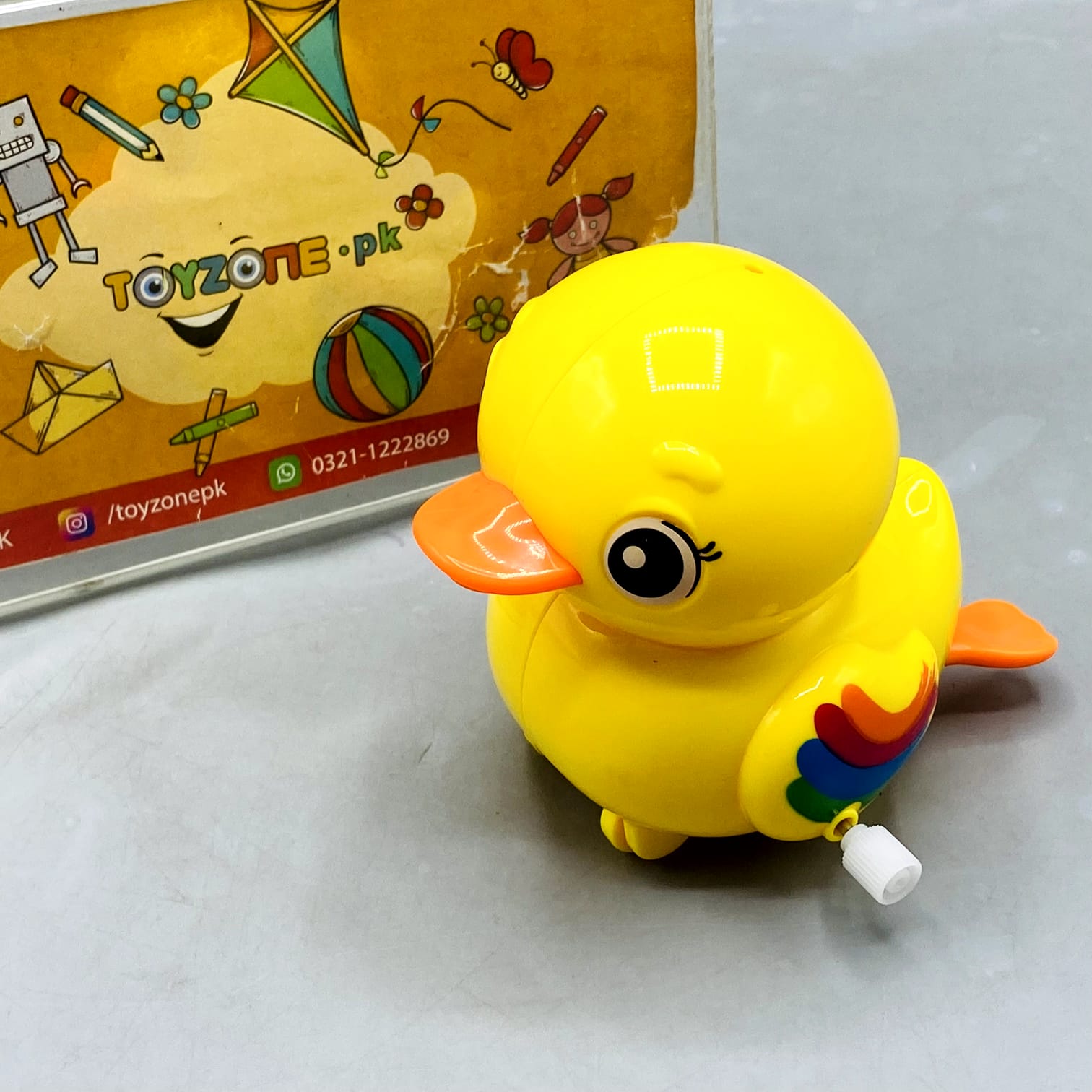 Wind-Up Waddle Chick Toy