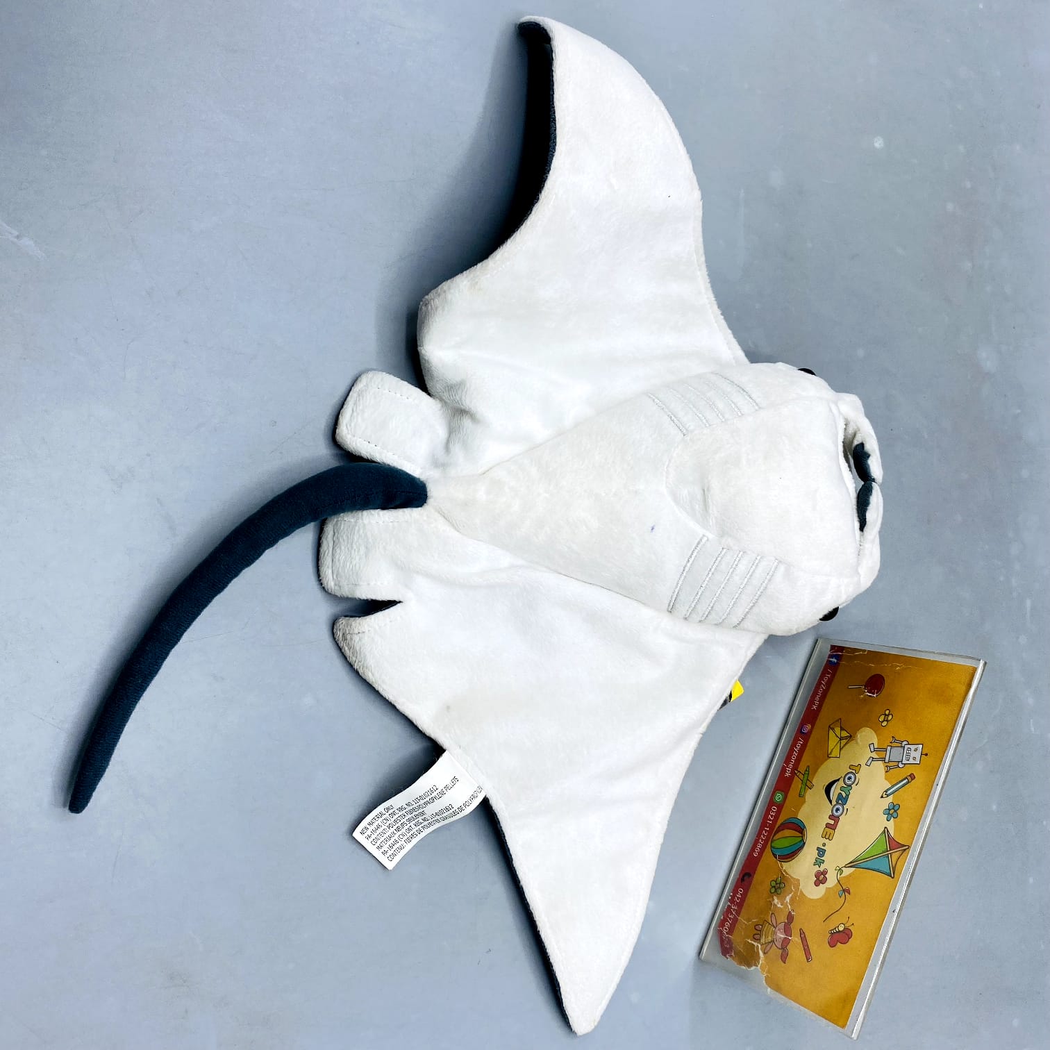 Cuddly Manta Ray Plush Toy – Ocean Life Soft Animal