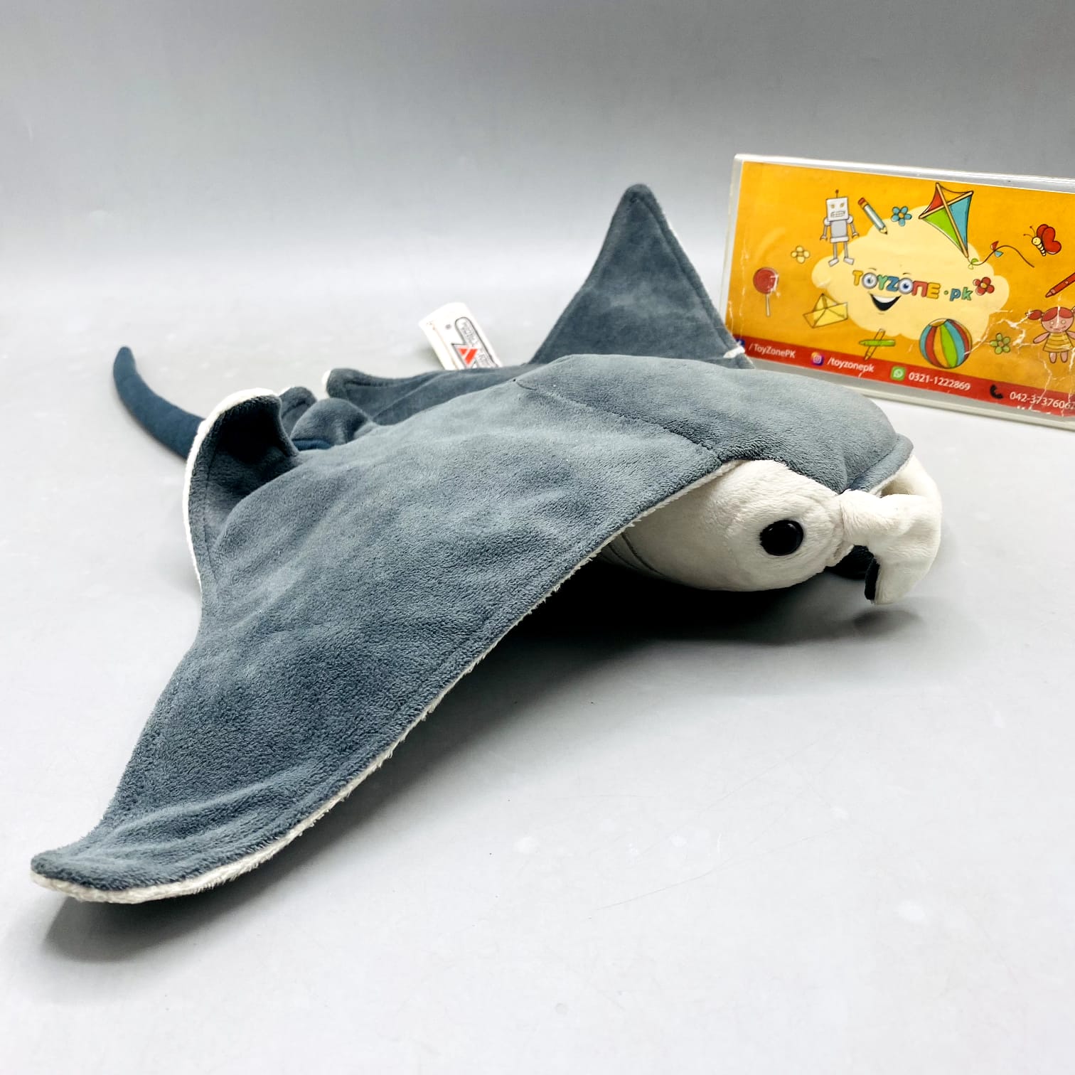 Cuddly Manta Ray Plush Toy – Ocean Life Soft Animal