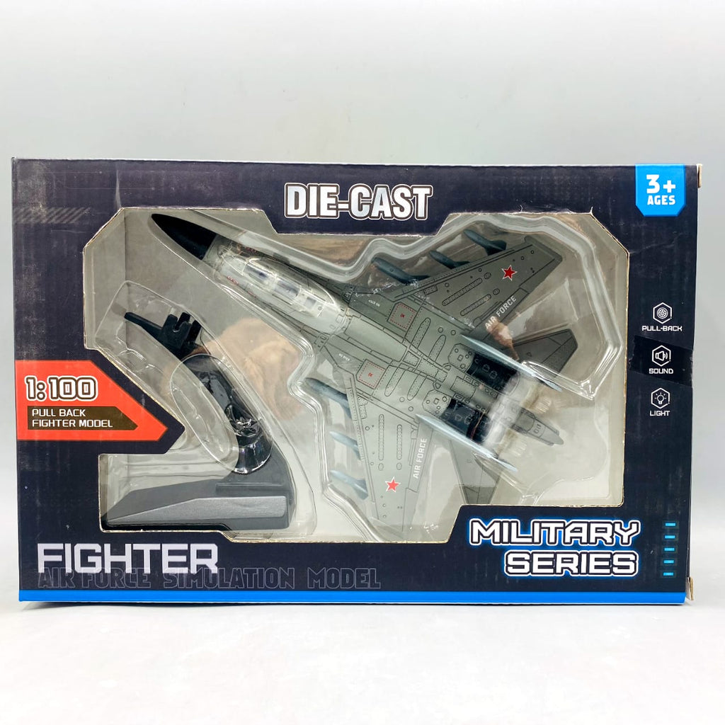 Military Series Army Fighter Metal Plane