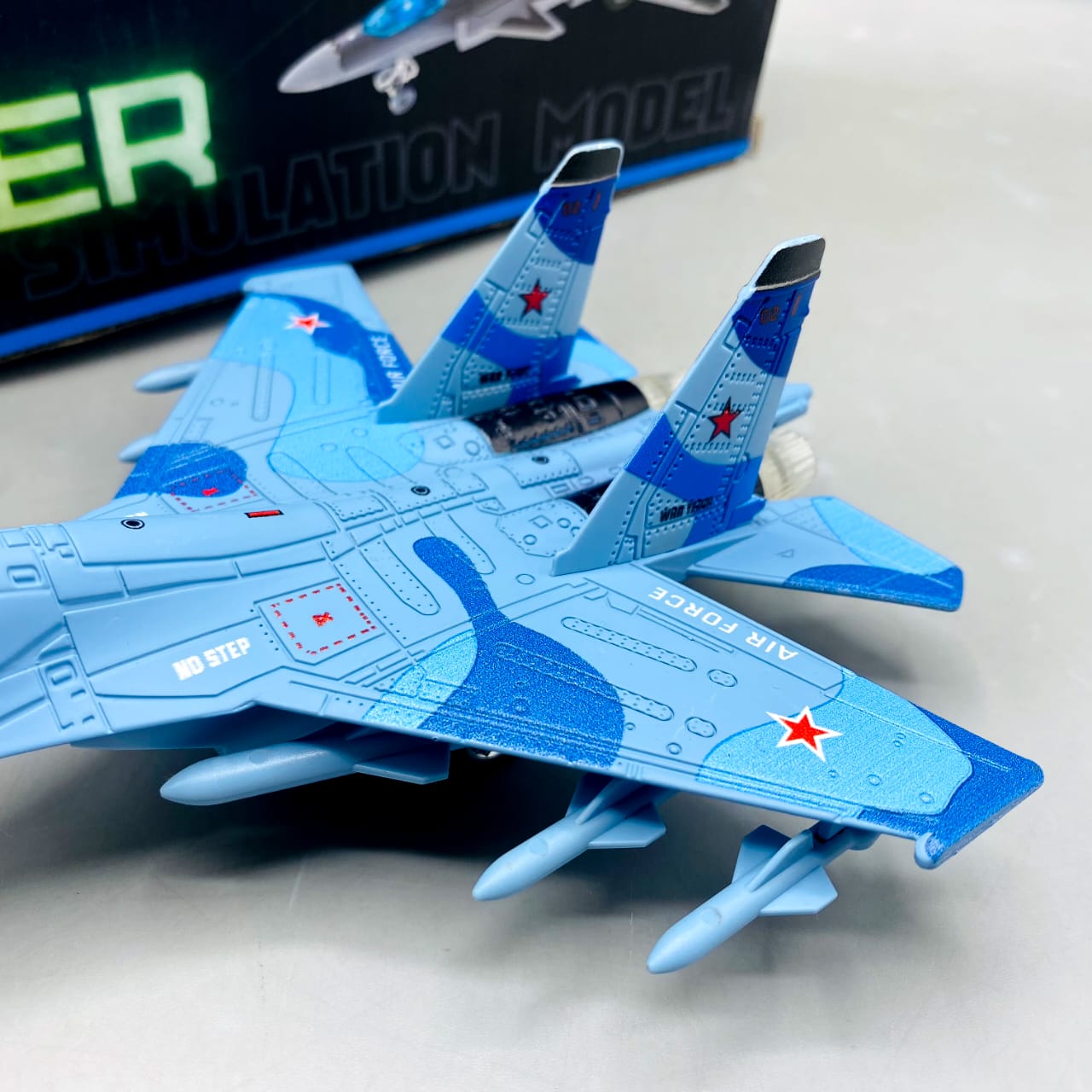 Military Series Army Fighter Metal Plane