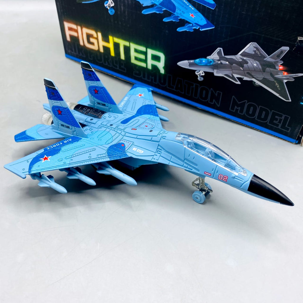 Military Series Army Fighter Metal Plane