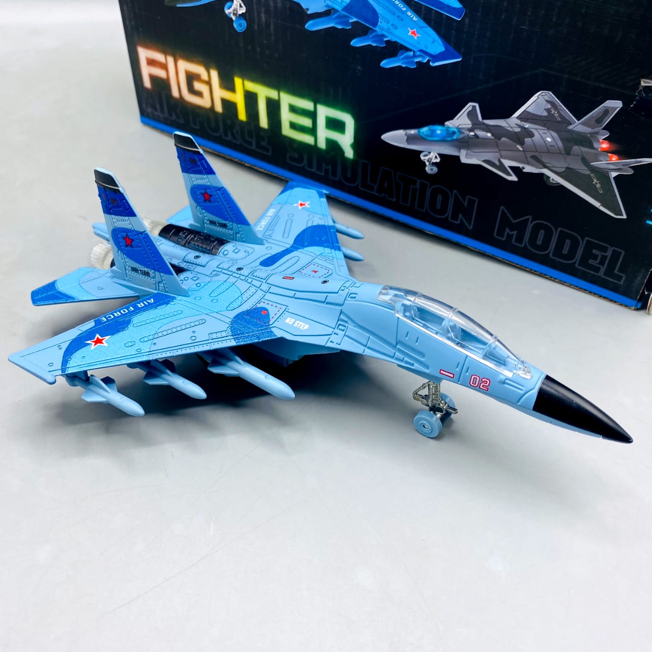 Military Series Army Fighter Metal Plane