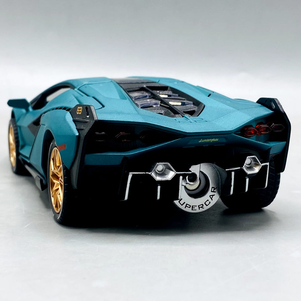 1:24 Diecast Lamborghini Siyan With Light, Sound, and Smoke