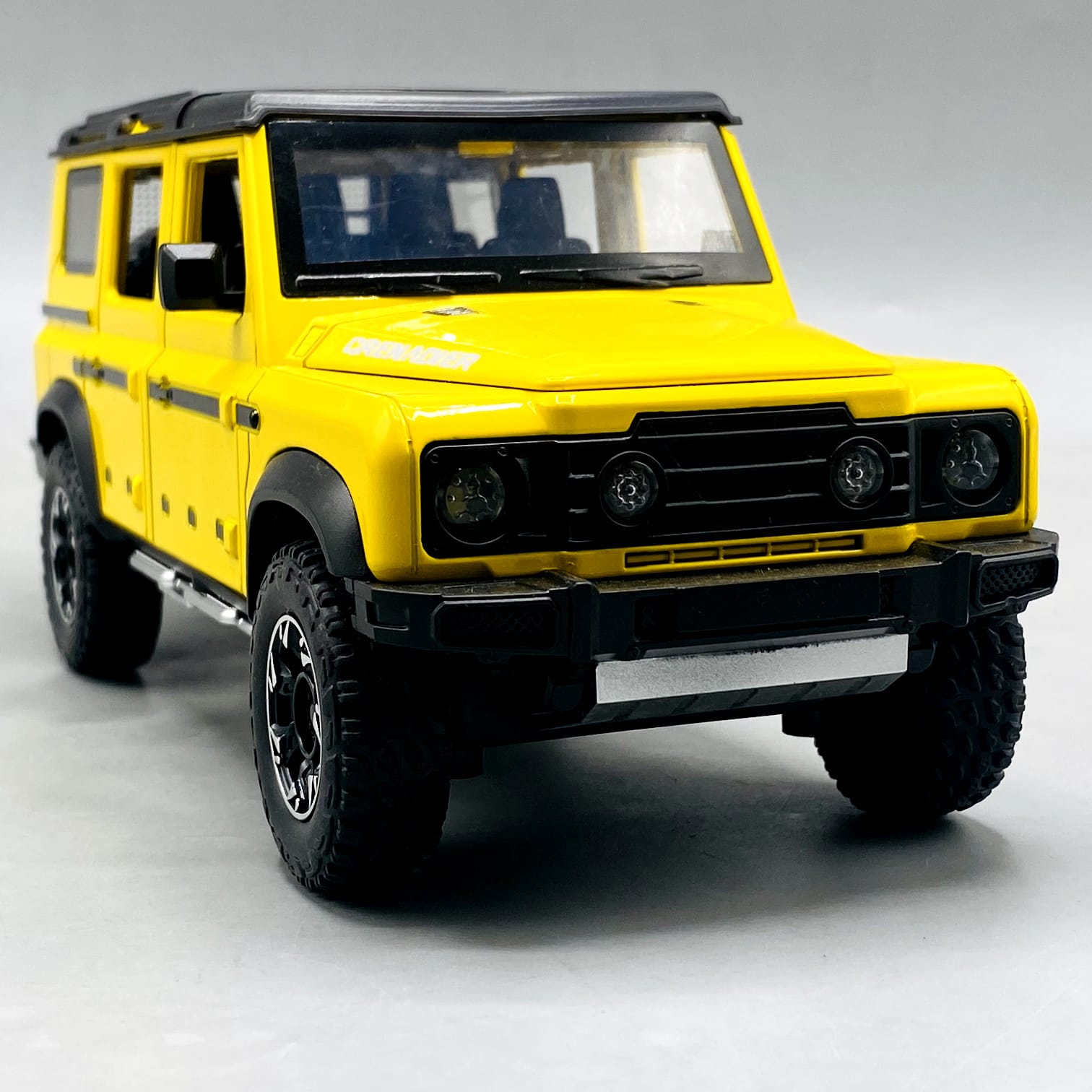 1:24 Diecast Grenadier Jeep With Light Sound and Smoke