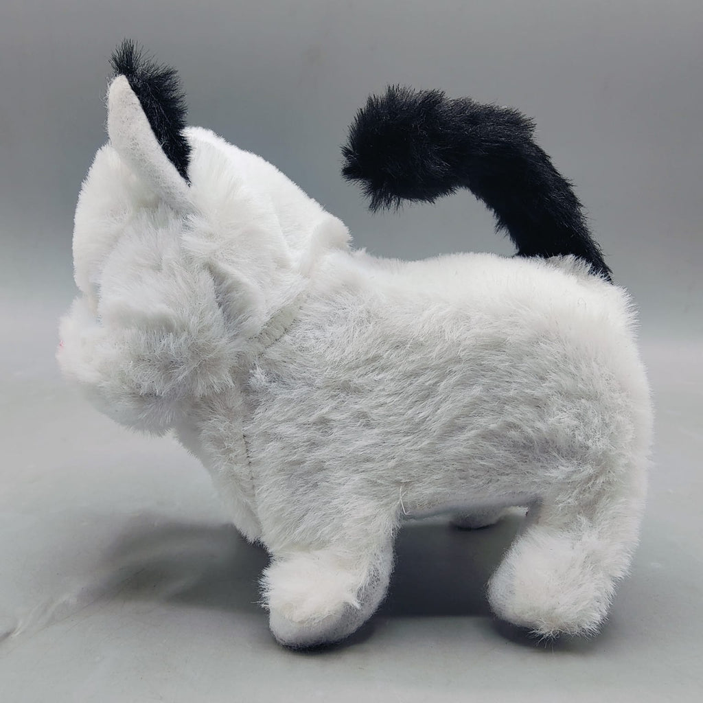 Light and Sound Walking Cat Stuff Toy