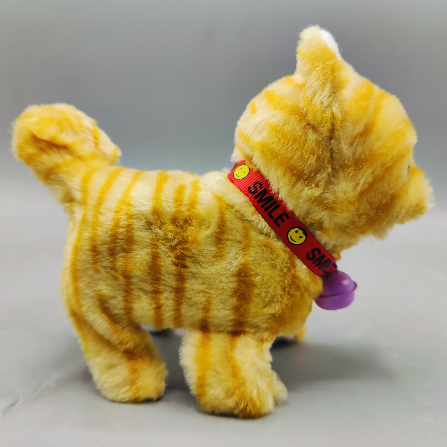 Light and Sound Walking Tiger Cat Stuff Toy