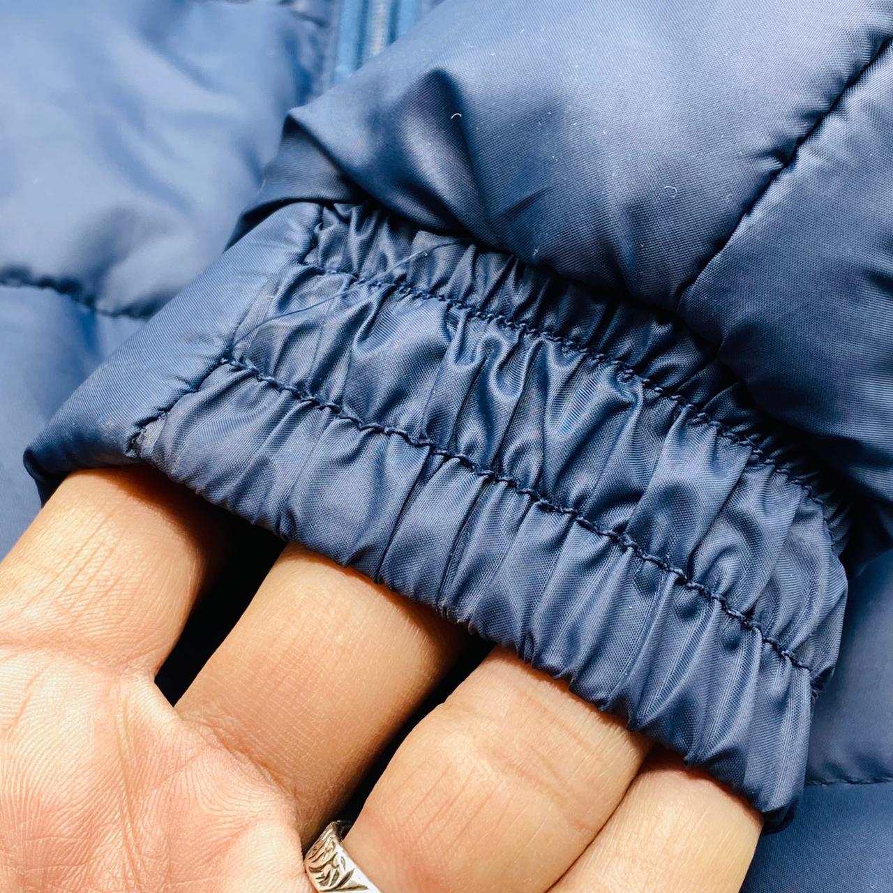 Blue Color Winter Puffer Jacket with 3 Pockets