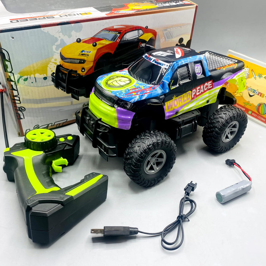 High Speed Remote Control Car With Light And Sound