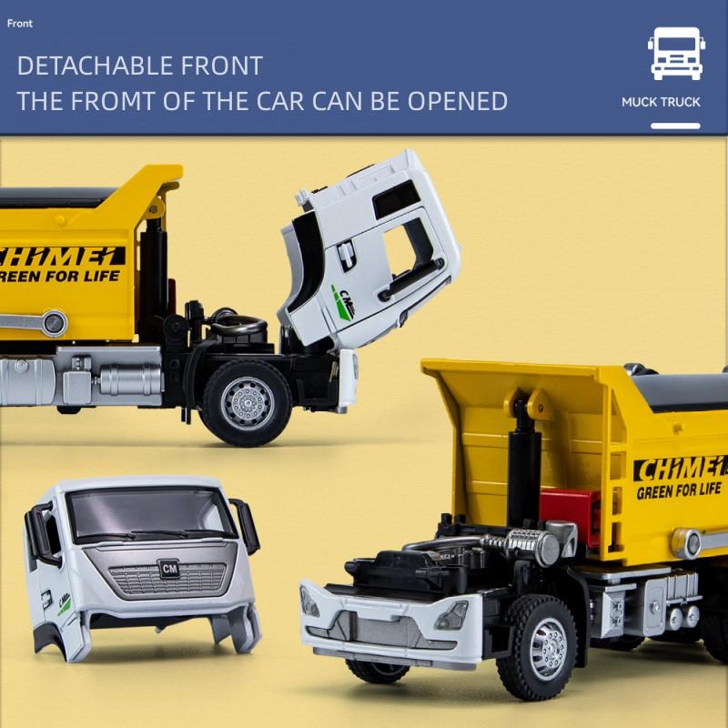 1:32 Engineering Transporter Diecast Muck Truck