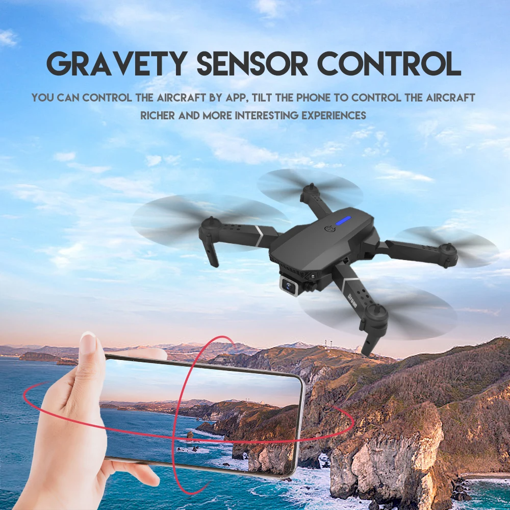 E88 Pro Foldable RC Drone With 1080 HD Camera