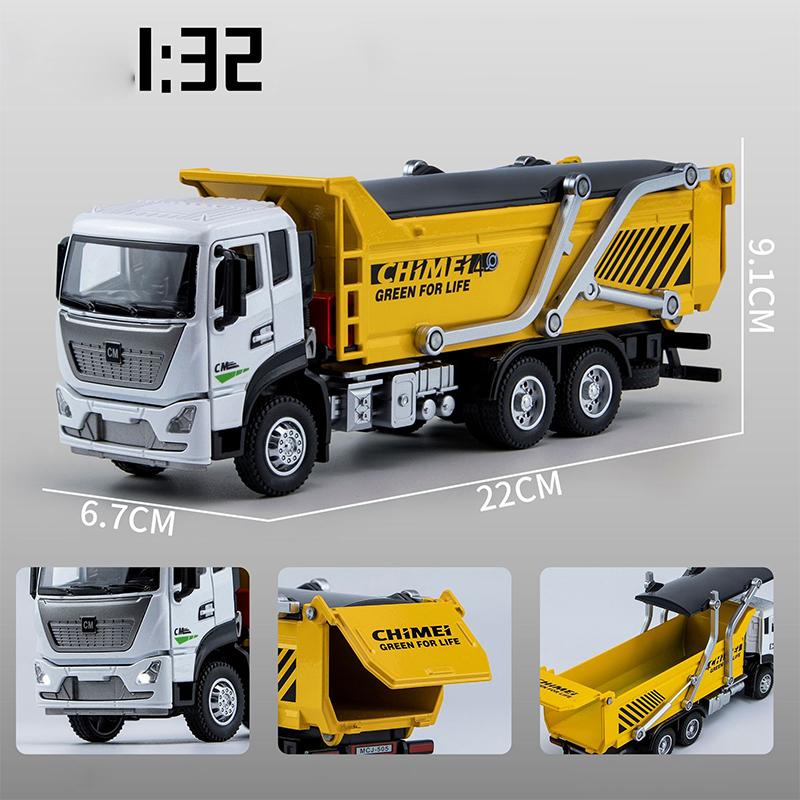 1:32 Engineering Transporter Diecast Muck Truck