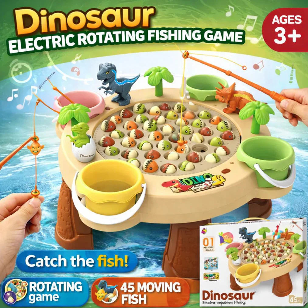 Dinosaur electric Fishing Game Table