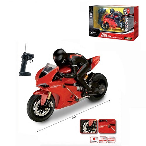 High Speed Remote Control Bike With Light And Sound