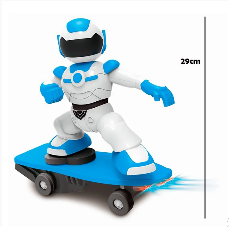 360° Rotate Skateboard Robot with Light And Sound