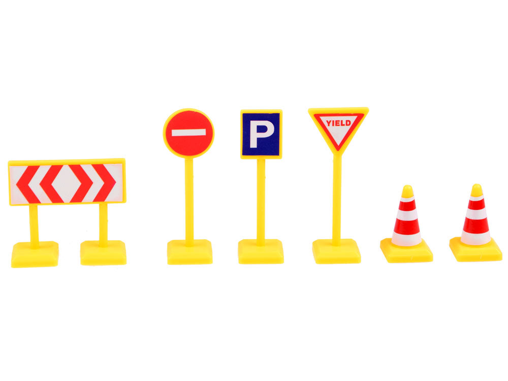 Metal Cars With Sign Board