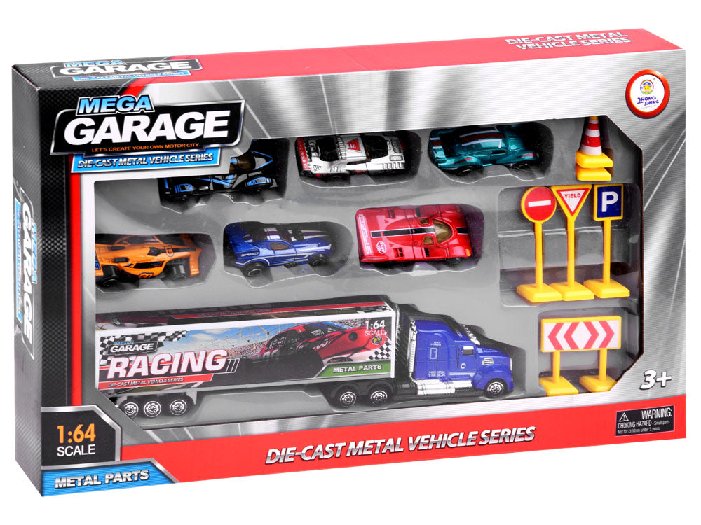 Metal Cars With Sign Board