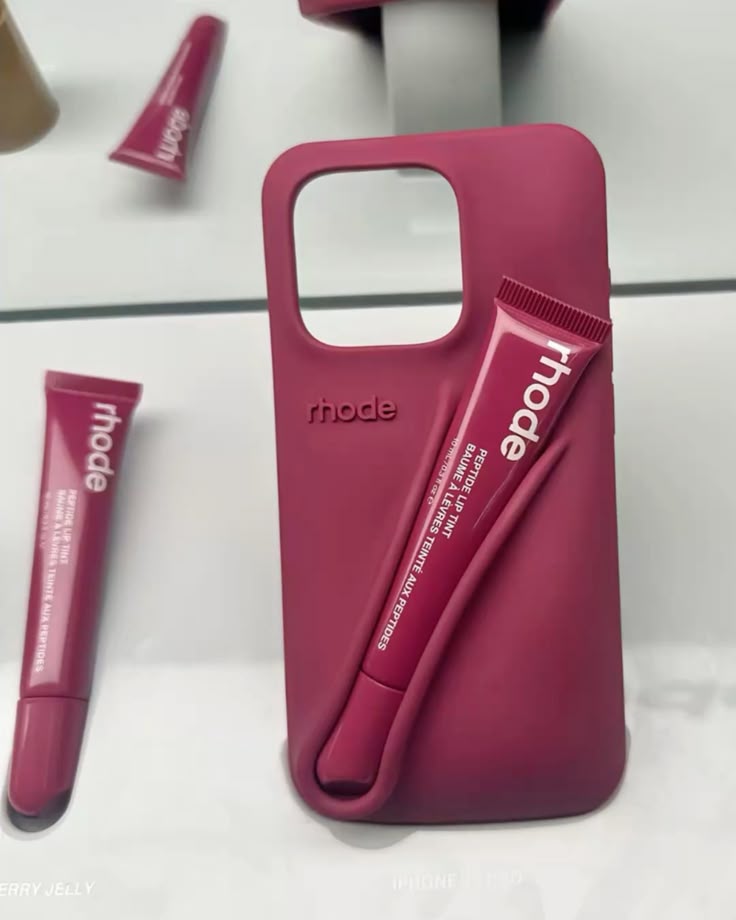 Rhode iPhone Case with Peptide Liptint