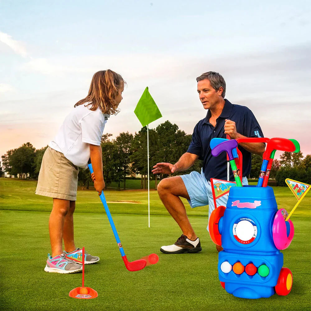 Indoor And Outdoor Golf Kit Play Set