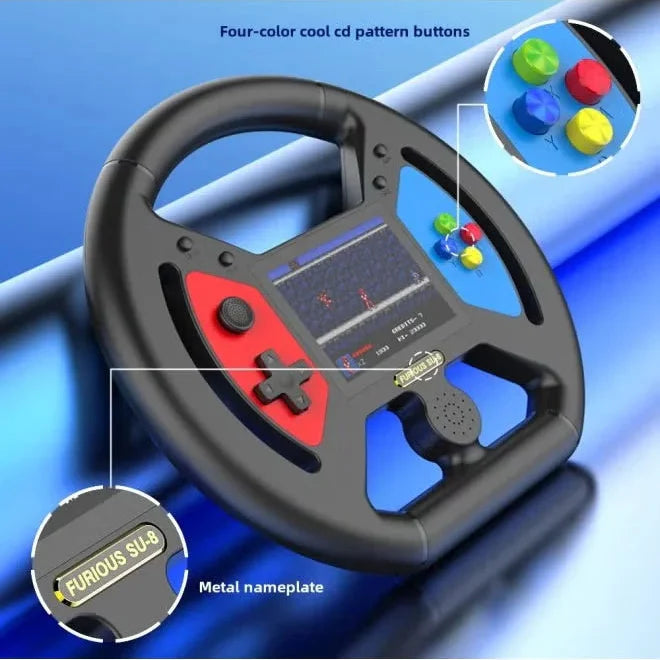 999 in 1 Hand Steering Wheel Video Game