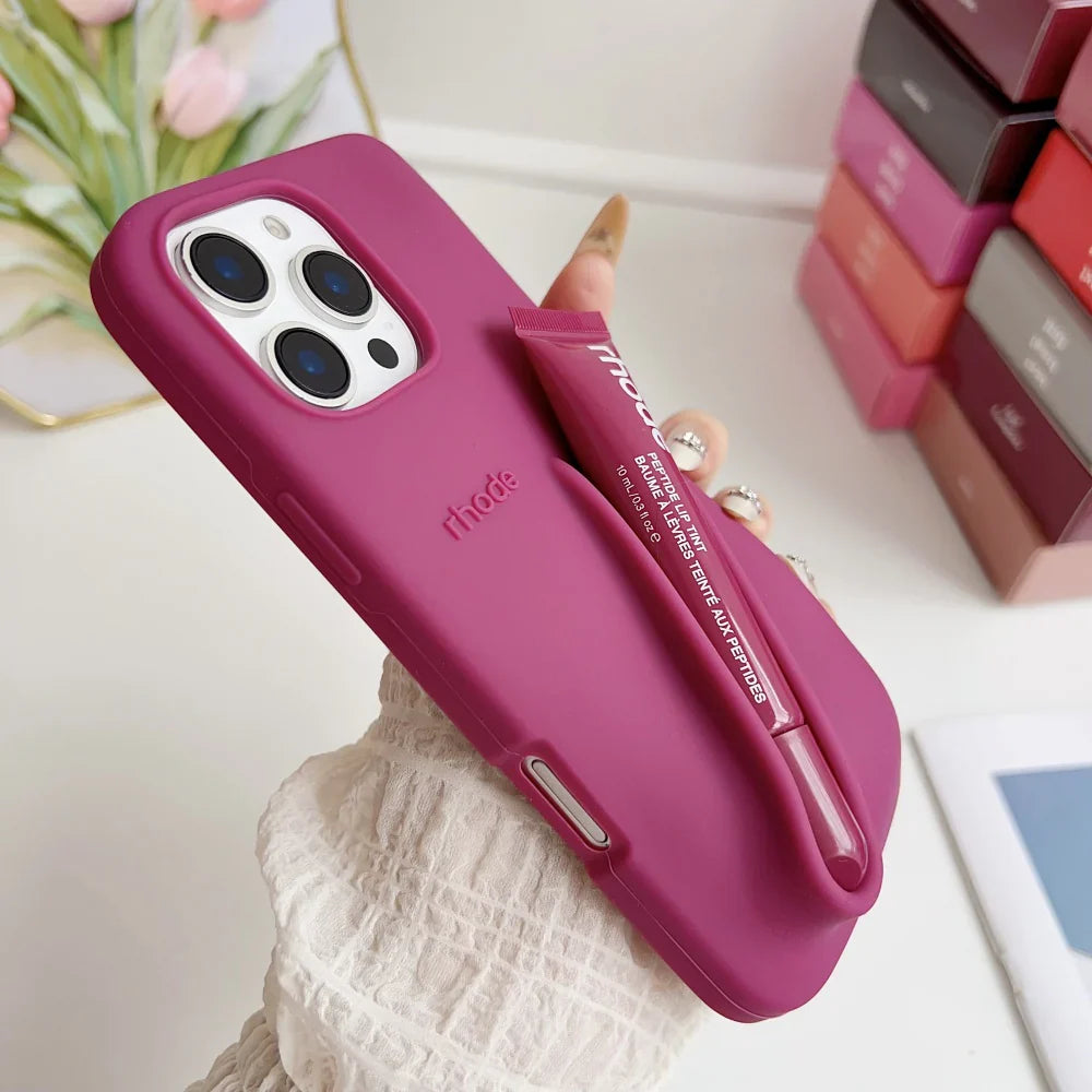 Rhode iPhone Case with Peptide Liptint