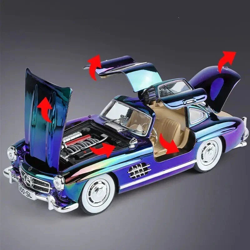1:24 Diecast Electroplating Mercedes-Benz