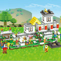 1128-Piece My World Forest Manor Blocks set